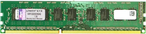 Kingston ValueRAM 4GB 1333MHz DDR3 ECC CL9 DIMM Desktop Memory KVR1333D3E9S/4G