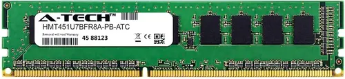 A-Tech 4GB Replacement for Hynix HMT451U7BFR8A-PB - DDR3/DDR3L 1600MHz PC3-12800 ECC Unbuffered UDIMM 1rx8 1.35v - Single Server Memory Ram Stick (HMT451U7BFR8A-PB-ATC)