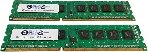 CMS 16GB (2X8GB) DDR3 12800 1600MHz Non ECC DIMM Memory Ram Upgrade Compatible with Dell® Inspiron 3647 Desktop - A63