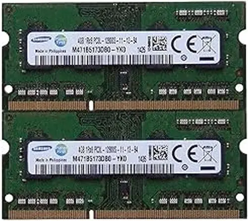 Samsung ram Memory 8GB kit (2 x 4GB) DDR3 PC3-12800,1600MHz for 2012 Apple MacBook Pro's, iMac's and 2011/2012 Mac Mini's