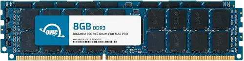 OWC 16GB (2x8GB) DDR3 ECC Registered CL13 PC3-14900 1866MHz SDRAM Memory Module (OWC1866D3R8M16)