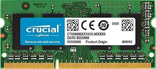 Crucial 4GB Upgrade for a Dell Inspiron N5010 System (DDR3 PC3-12800, Non-ECC,)