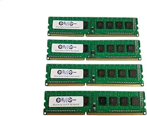 CMS 32GB (4X8GB) DDR3 12800 1600MHz Non ECC DIMM Memory Ram Upgrade Compatible with Dell® Optiplex 9020 Mt/Sff/Usff - C7