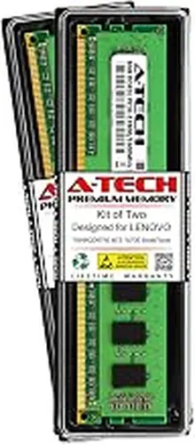 A-Tech 16GB (2 x 8GB) RAM for Lenovo THINKCENTRE M73 / M73E Small/Tower | DDR3 1600MHz DIMM PC3-12800 240-Pin Non-ECC UDIMM Memory Upgrade Kit