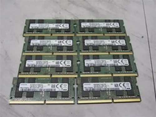 Lot of 8 16GB Laptop DDR4 PC4-2666V DDR4 RAM Memory! SAMSUNG!