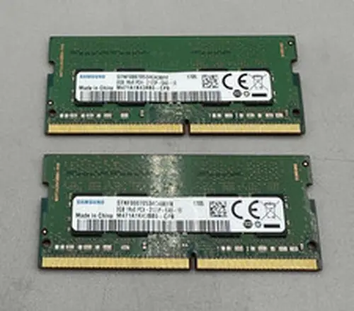Lot Of 2 Samsung DDR4 8GB Each (2 x 8GB = 16GB) PC4 2133MHz RAM Memory Green B