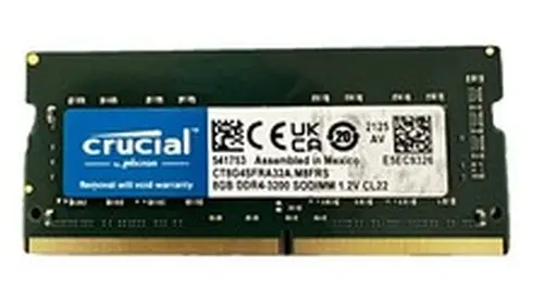 CRUCIAL 8GB DDR4 - 3200 MHz SODIMM **FREE SHIPPING**