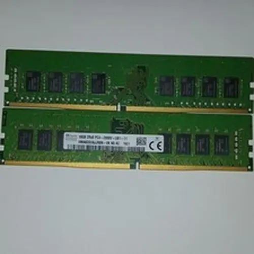 SK hynix 32GB DDR4-2666 PC4-2666V UDIMM HMA82GU6JJR8N-VK