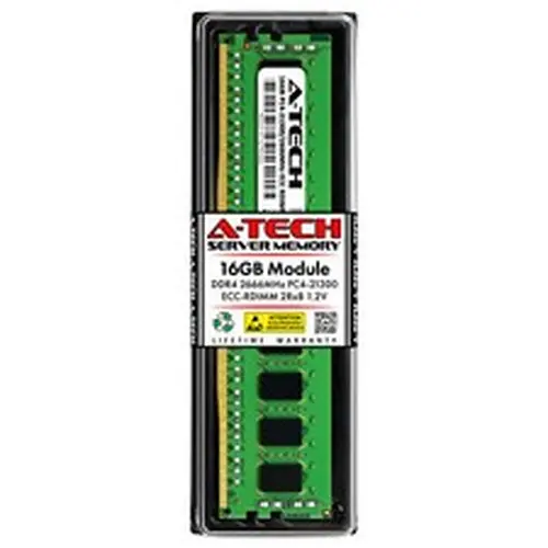 16GB DDR4 2666MHz PC4-21300 RDIMM (Replacement for Dell VM51C) Server Memory RAM