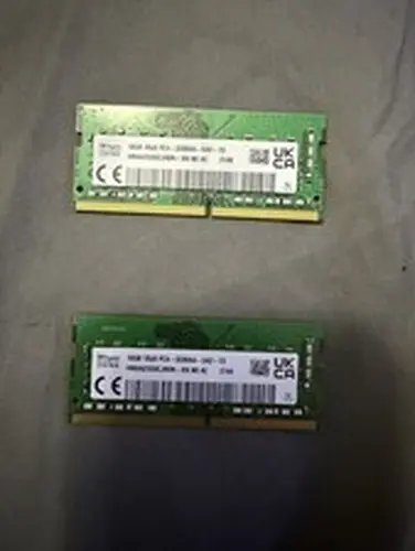 SK Hynix 16GB (2x16GB) 32gb PC4-25600 (DDR4-3200) SODIMM Memory HMAA2GS6AJR8NXN