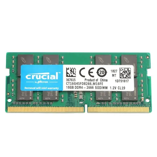 CRUCIAL DDR4 16GB 2666 PC4-21300 Laptop SODIMM 260Pin Notebook Memory RAM