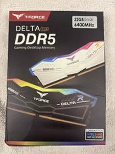 TEAMGROUP T-Force DeltaRGB DDR5 Ram 32GB (2x16GB)6400MHz CL-38-46-46-84