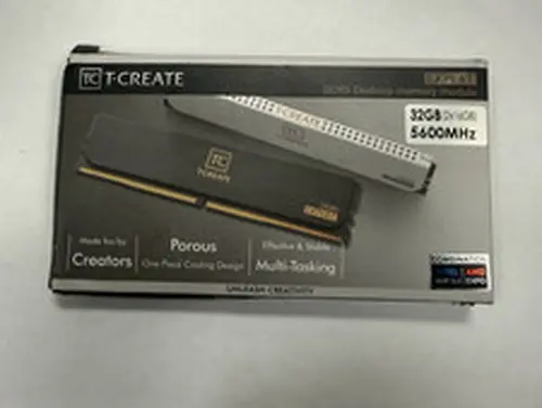TEAMGROUP T-CREATE EXPERT 32GB (2x16GB) DDR5-5600 DIMM Desktop Memory