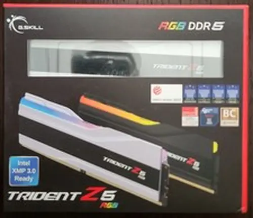 NEW G.SKILL TRIDENT Z5 RGB 96GB (2 x 48GB) DDR5 CL32 6400MHZ RAM MEMORY WHITE