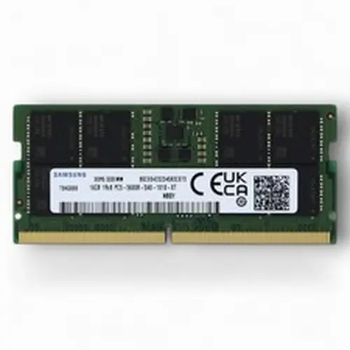Samsung 16GB DDR5 5600MHz PC5-44800 CL46 262-Pin SODIMM Laptop RAM Memory