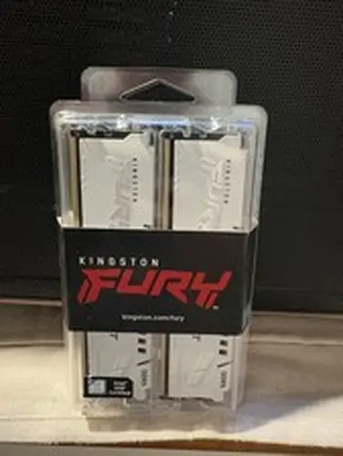 Kingston FURY Beast DDR5 128GB (4x32GB) 5600MT/s DIMM White | NEW