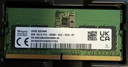 SK Hynix 8GB DDR5-5600 SODIMM Laptop RAM Memory HMCG66AGBSA095N