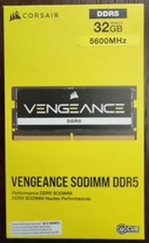 NEW CORSAIR VENGEANCE 32GB (2 x 16GB) DDR5 CL48 5600MHZ SODIMM LAPTOP RAM MEMORY