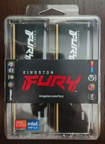 NEW KINGSTON FURY BEAST RGB 64GB (2 x 32GB) DDR5 CL32 6400MHZ RAM MEMORY DIMM