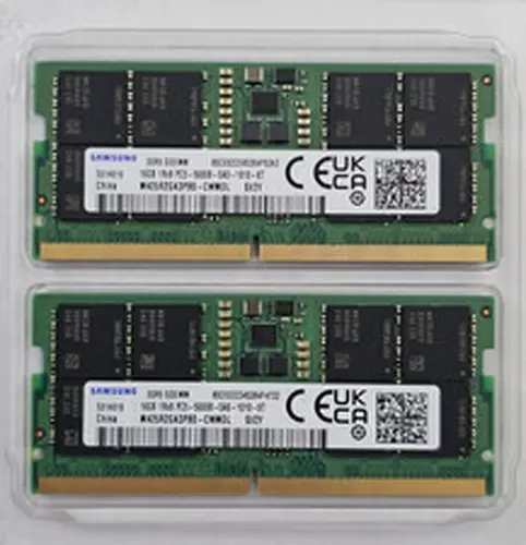 Samsung 32GB DDR5-5600 SO DIMM Laptop Memory (2x16GB) RAM PC5-44800