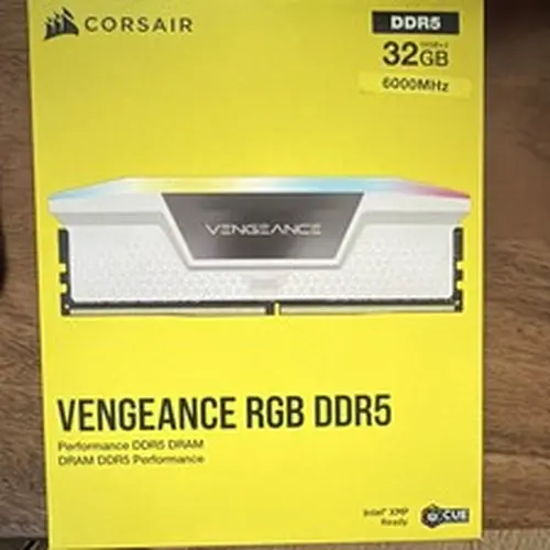 Sealed Corsair Vengeance RGB DDR5 32GB (2x16GB) 6000MHz DIMM 288-Pin RAM