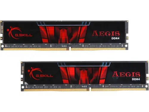 G. SKILL Aegis 32GB (2 x 16GB) 288-Pin PC RAM DDR4 3000 (PC4 24000) Desktop Memory Model F4-3000C16D-32GISB