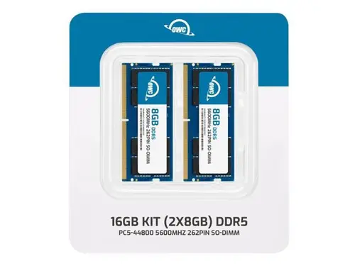 OWC 16GB (2x8GB) Replacement for Crucial CT2K8G56C46S5 - DDR5 5600MHz PC5-44800 CL46 1Rx8 262-pin 1.1V Non-ECC SODIMM
