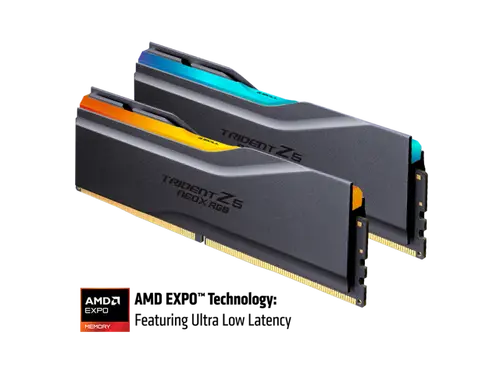G. SKILL Trident Z5 NeoX RGB Series 32GB (2 x 16GB) 288-Pin PC RAM DDR5 6000 (PC5 48000) Desktop Memory Model F5-6000A2836G16GX2-TZ5NXRK