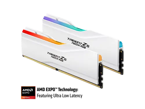 G. SKILL Trident Z5 NeoX RGB Series 32GB (2 x 16GB) 288-Pin PC RAM DDR5 6000 (PC5 48000) Desktop Memory Model F5-6000A3038F16GX2-TZ5NXRW