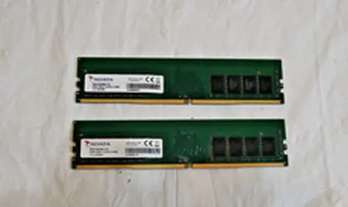 ADATA DDR4 SDRAM 2400MHz 8 GB (2x8GB) DIMM RAM AD4U240038G17 (Lot of 2)