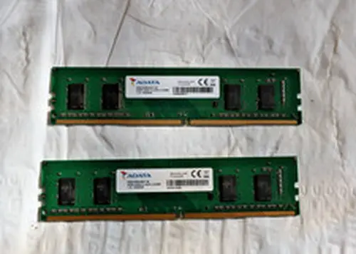 2 X ADATA DDR4 2400 PC RAM DIMM Memory AD4U2400J4G17-B 8GB