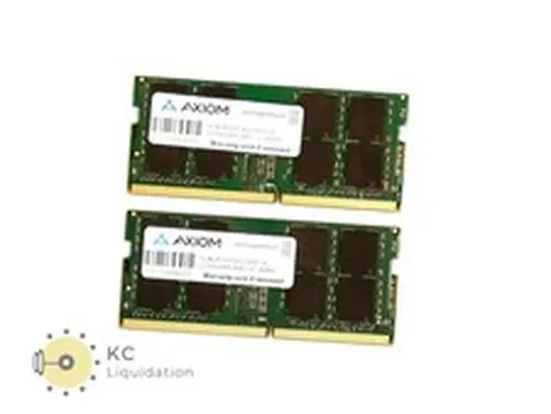 AXIOM 32GB Kit (2x16GB) DDR4-2666 2Rx8 PC4-21300S SODIMM Laptop RAM Memory