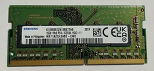 Samsung 16GB 1Rx8 PC4 3200 DDR4 M471A2G43AB2 Laptop RAM Memory