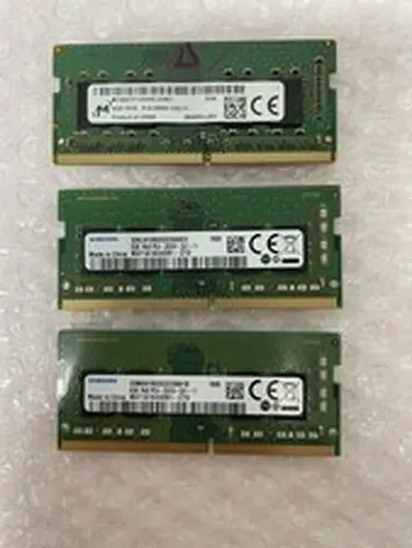 Lot(3) Samsung-Micron 8GB DDR4 PC4-2666V SODIMM Laptop Memory