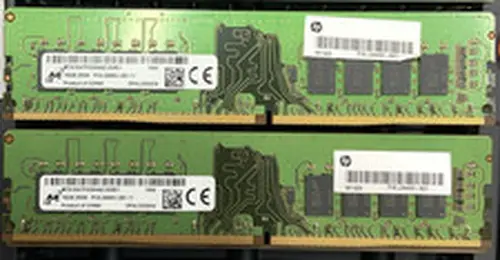 Micron 32GB (2x 16GB) 2RX8 PC4-2666V UDIMM DDR4 Memory | MTA16ATF2G64AZ-2G6E1