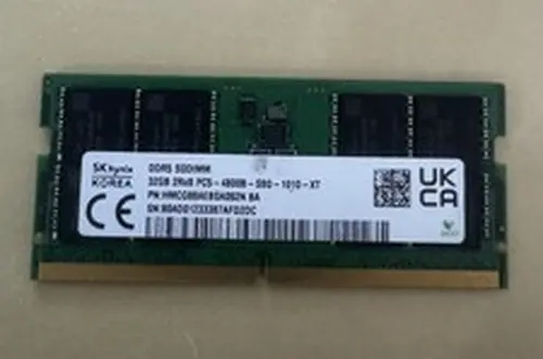 SK Hynix 32GB 2Rx8-PC5 4800B MHz DDR5 SODIMM Laptop Memory RAM