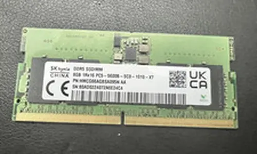 SK hynix 8GB DDR5 5600MHz PC5-5600B Laptop Memory RAM SODIMM HMCG66AGBSA092N