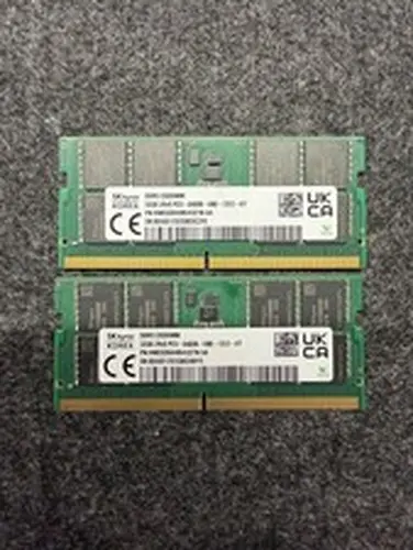 SK-HYNIX 64GB CSODIMM 2X32GB DDR5-6400 LAPTOP MEMORY RAM HMCG88AHBVA327N