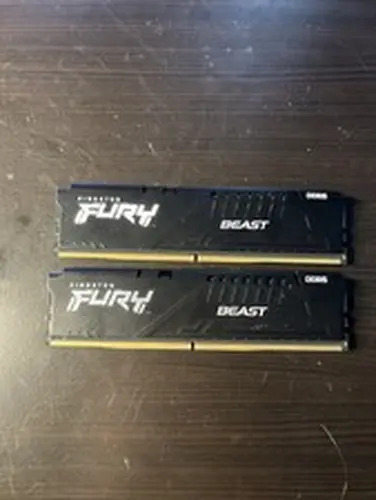 Kingston FURY Beast RGB 16GB (2 x 8GB) PC5-44800 (DDR5-5600) DIMM Memory...