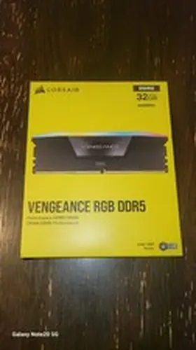 Corsair Vengeance RGB DDR5 32GB (2x16GB) 6400MHz C32 Desktop Memory RAM