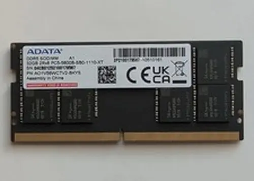 ADATA 32GB DDR5-5600 MODULE RAM SO-DIMM Laptop Memory PC5-44800