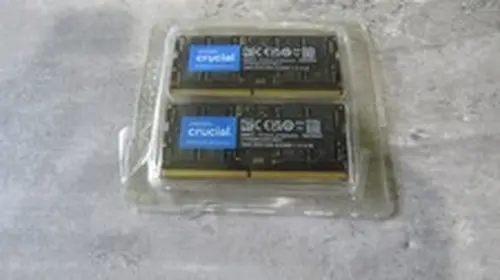 Crucial 32 GB PC5-44800 (DDR5-5600) 1Rx8 Laptop RAM Kit CT16G56C46S5.M8H1