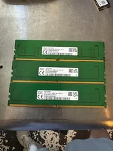 Lot of 3 SK Hynix 8GB 1RX16 PC5-4800B DDR5 Desktop Memory RAM #6514