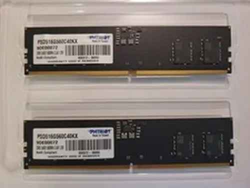 Patriot Signature Line 16GB (2x8GB) RAM DDR5 5600MHz CL40 PSD516G560C40KX