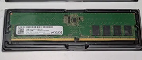 Micron 16GB Single DDR5 5600 CL46 288-Pin UDIMM Desktop RAM Memory