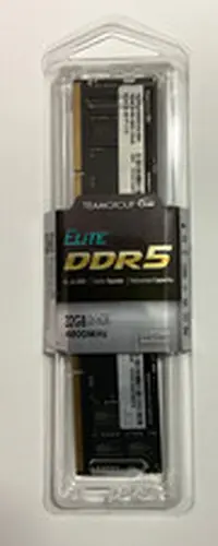 New Team Group Elite 32GB 2x16GB PC5-38400 (DDR5-4800) Desktop Memory RAM Kit