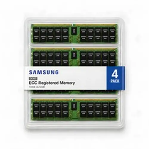 Samsung 128GB 4x32GB DDR5-5600 ECC Registered RDIMM RAM Kit M321R4GA0PB0-CWM