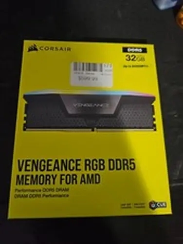 Corsair Vengeance RGB DDR5 Ram 32gb (2x16gb) 6000 MT/s.