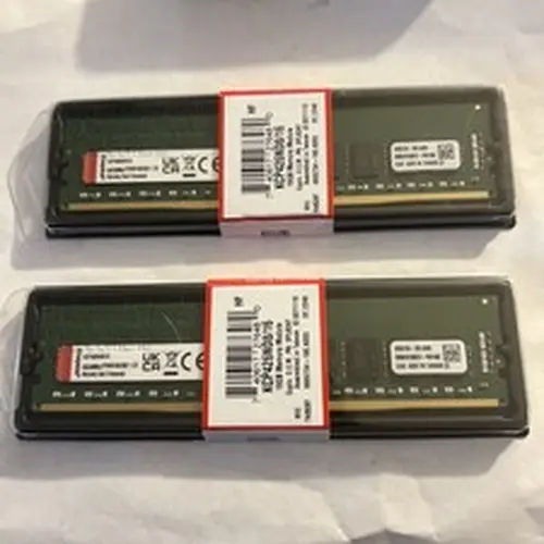 2Kingston 16GB 2Rx8 PC4-2666V DIMM DDR4-21300 Non-ECC 288-Pin Desktop Memory RAM