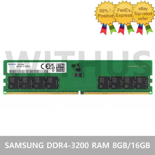 SAMSUNG DDR4-3200 PC4-25600 UDIMM Desktop Memory RAM 8GB/16GB